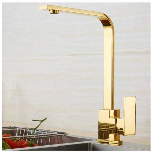 Golden Kitchen Mixer Faucet (Luxury Finish)