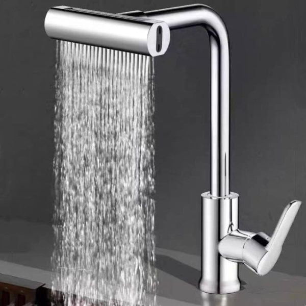 Modern Kitchen Water Mixer - Multi Shapes and Colors - High Quality Elegant Design Water Mixer (Kitchen Mixer 4 System Pull Out Head Kitchen Water Mixer)