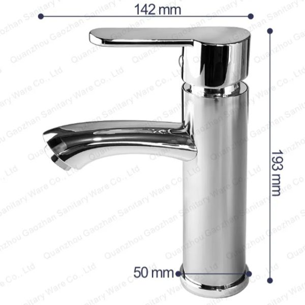 Basin Mixer Faucet – Chrome Finish