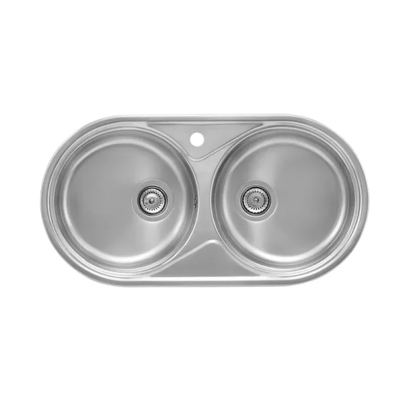86×44 cm Stainless Steel Kitchen Sink  – Premium Double Bowl