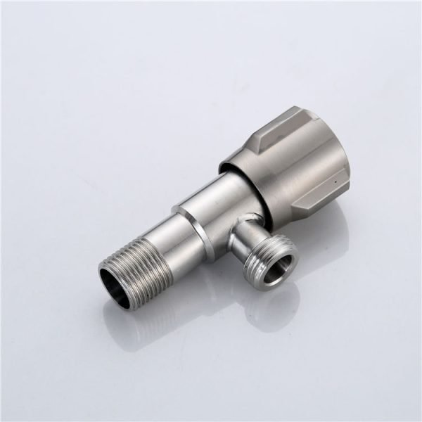 Angle Valve Gray Matt Finish – Durable Modern Valve for Bathroom & Kitchen